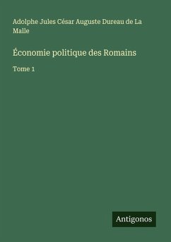 Cover Économie politique des Romains