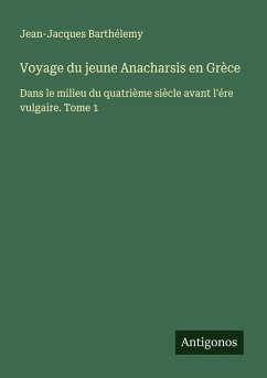 Cover Voyage du jeune Anacharsis en Grèce
