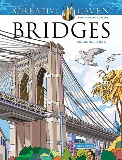 Cover Creative Haven Bridges Coloring Book