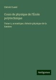 Cours de physique de l'École polytechnique
