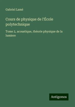 Cover Cours de physique de l'École polytechnique