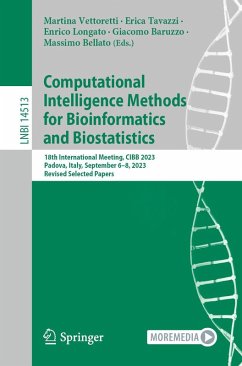Computational Intelligence Methods for Bioinformatics and Biostatistics (eBook, PDF)
