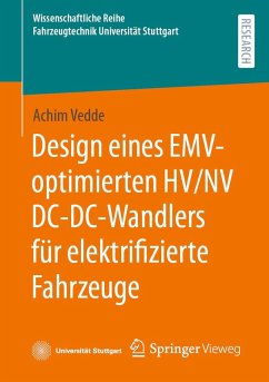 Cover Design eines EMV-optimierten HV/NV DC-DC-Wandlers für elektrifizierte Fahrzeuge (eBook, PDF)