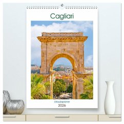 Cover Cagliari - Urlaubsplaner (hochwertiger Premium Wandkalender 2026 DIN A2 hoch), Kunstdruck in Hochglanz