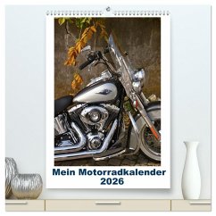 Cover Mein Motorradkalender (hochwertiger Premium Wandkalender 2026 DIN A2 hoch), Kunstdruck in Hochglanz