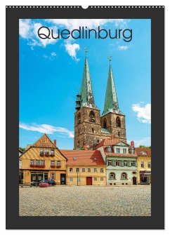 Quedlinburg - Königspfalz & Mitglied der Hanse (Wandkalender 2026 DIN A2 hoch), CALVENDO Monatskalender Quedlinburg - Königspfalz & Mitglied der Hanse (Wandkalender 2026 DIN A2 hoch), CALVENDO Monatskalender