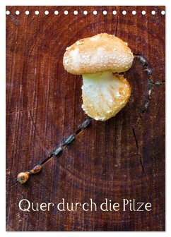 Cover Quer durch die Pilze (Tischkalender 2026 DIN A5 hoch), CALVENDO Monatskalender