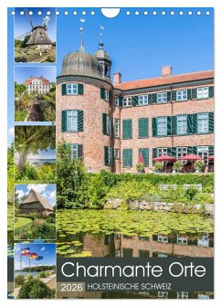 Cover HOLSTEINISCHE SCHWEIZ Charmante Orte (Wandkalender 2026 DIN A4 hoch), CALVENDO Monatskalender