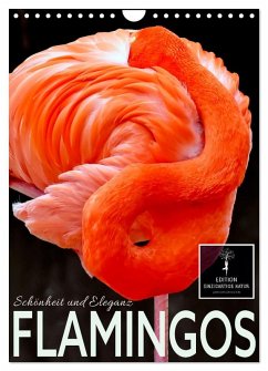 Flamingos - Eleganz und Schönheit (Wandkalender 2026 DIN A4 hoch), CALVENDO Monatskalender Flamingos - Eleganz und Schönheit (Wandkalender 2026 DIN A4 hoch), CALVENDO Monatskalender