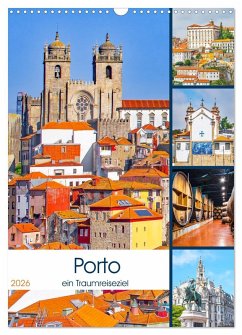 Cover Porto - ein Traumreiseziel (Wandkalender 2026 DIN A3 hoch), CALVENDO Monatskalender