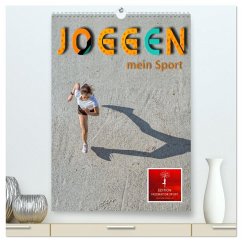 Joggen - mein Sport (hochwertiger Premium Wandkalender 2026 DIN A2 hoch), Kunstdruck in Hochglanz