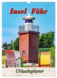 Cover Insel Föhr - Urlaubsplaner (Wandkalender 2026 DIN A3 hoch), CALVENDO Monatskalender
