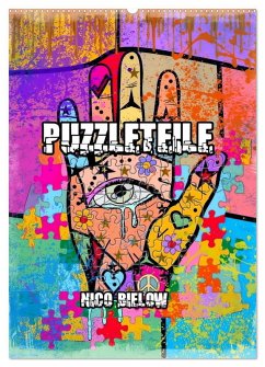 Puzzleteile (Wandkalender 2026 DIN A2 hoch), CALVENDO Monatskalender