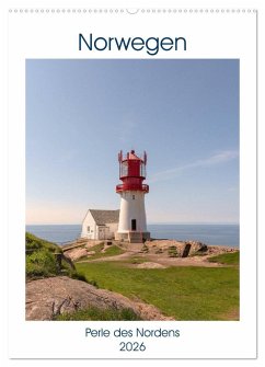 Cover Norwegen - Perle des Nordens (Wandkalender 2026 DIN A2 hoch), CALVENDO Monatskalender