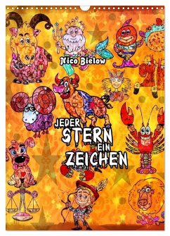 Cover Jeder Stern ein Zeichen (Wandkalender 2026 DIN A3 hoch), CALVENDO Monatskalender