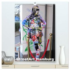 Cover Hamburg StreetArt (hochwertiger Premium Wandkalender 2026 DIN A2 hoch), Kunstdruck in Hochglanz
