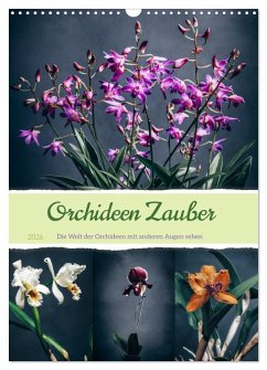 Orchideen Zauber (Wandkalender 2026 DIN A3 hoch), CALVENDO Monatskalender Orchideen Zauber (Wandkalender 2026 DIN A3 hoch), CALVENDO Monatskalender