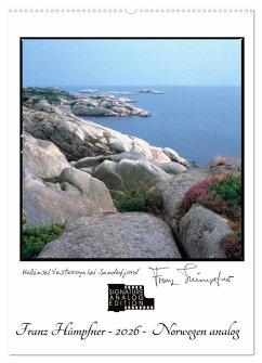 Cover Norwegen analog (Wandkalender 2026 DIN A2 hoch), CALVENDO Monatskalender