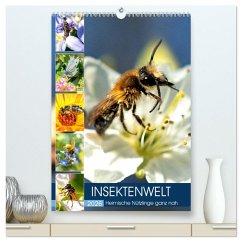 Cover INSEKTENWELT - Heimische Nützlinge ganz nah (hochwertiger Premium Wandkalender 2026 DIN A2 hoch), Kunstdruck in Hochglanz