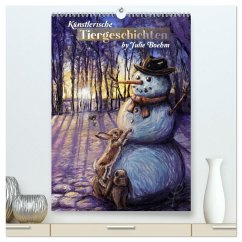 Künstlerische Tiergeschichten (hochwertiger Premium Wandkalender 2026 DIN A2 hoch), Kunstdruck in Hochglanz Cover Künstlerische Tiergeschichten (hochwertiger Premium Wandkalender 2026 DIN A2 hoch), Kunstdruck in Hochglanz