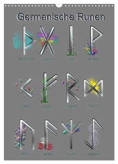 Cover Germanische Runen (Wandkalender 2026 DIN A3 hoch), CALVENDO Monatskalender
