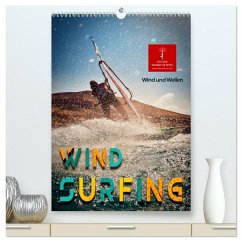 Cover Windsurfing - Wind und Wellen (hochwertiger Premium Wandkalender 2026 DIN A2 hoch), Kunstdruck in Hochglanz