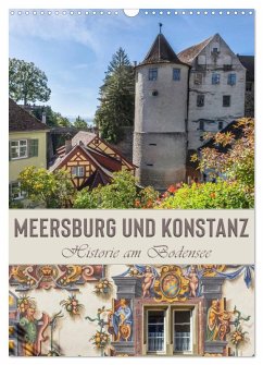 Cover MEERSBURG UND KONSTANZ Historie am Bodensee (Wandkalender 2026 DIN A3 hoch), CALVENDO Monatskalender