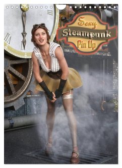 Sexy Steampunk Pin Up (Wandkalender 2026 DIN A4 hoch), CALVENDO Monatskalender