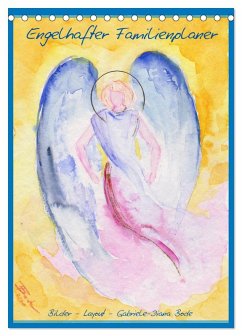 Engelhafter Familienplaner (Tischkalender 2026 DIN A5 hoch), CALVENDO Monatskalender