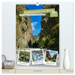 Cover Schluchten auf Kreta (hochwertiger Premium Wandkalender 2026 DIN A2 hoch), Kunstdruck in Hochglanz