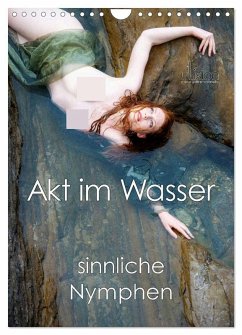 Cover Akt im Wasser - sinnliche Nymphen (Wandkalender 2026 DIN A4 hoch), CALVENDO Monatskalender