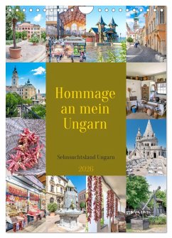 Cover Hommage an mein Ungarn (Wandkalender 2026 DIN A4 hoch), CALVENDO Monatskalender