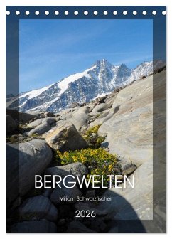 Cover Bergwelten Wandkalender (Tischkalender 2026 DIN A5 hoch), CALVENDO Monatskalender