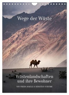 Cover Wege der Wüste Wüstenlandschaften und ihre Bewohner (Wandkalender 2026 DIN A4 hoch), CALVENDO Monatskalender