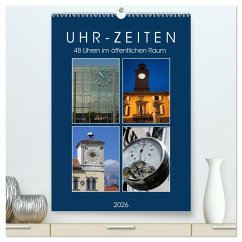 Cover Uhr-Zeiten (hochwertiger Premium Wandkalender 2026 DIN A2 hoch), Kunstdruck in Hochglanz