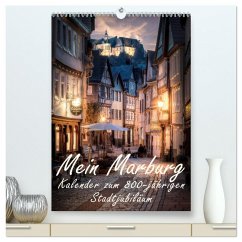 Cover Mein Marburg (hochwertiger Premium Wandkalender 2026 DIN A2 hoch), Kunstdruck in Hochglanz