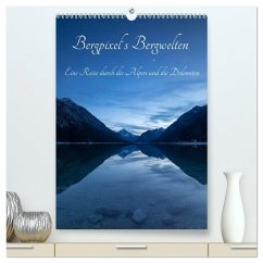 Bergpixel´s Bergwelten (hochwertiger Premium Wandkalender 2026 DIN A2 hoch), Kunstdruck in Hochglanz