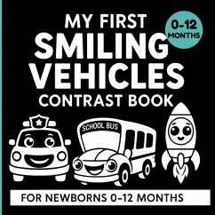 Cover My Fisrt Smiling Vehicles Contrast book