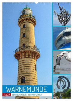 Sehnsuchtsort Warnemünde (Wandkalender 2026 DIN A2 hoch), CALVENDO Monatskalender Sehnsuchtsort Warnemünde (Wandkalender 2026 DIN A2 hoch), CALVENDO Monatskalender