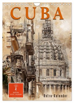 Cover Cuba Retro Kalender (Wandkalender 2026 DIN A4 hoch), CALVENDO Monatskalender