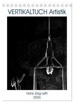 Cover VERTIKALTUCH Artistik (Tischkalender 2026 DIN A5 hoch), CALVENDO Monatskalender