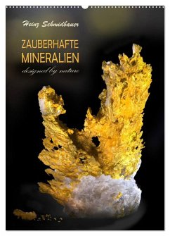Cover ZAUBERHAFTE MINERALIEN designed by nature (Wandkalender 2026 DIN A2 hoch), CALVENDO Monatskalender