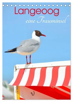 Cover Langeoog - eine Trauminsel (Tischkalender 2026 DIN A5 hoch), CALVENDO Monatskalender