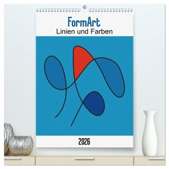 FormArt - Linien und Farben (hochwertiger Premium Wandkalender 2026 DIN A2 hoch), Kunstdruck in Hochglanz FormArt - Linien und Farben (hochwertiger Premium Wandkalender 2026 DIN A2 hoch), Kunstdruck in Hochglanz
