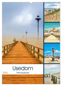 Cover Usedom - Terminplaner (Wandkalender 2026 DIN A2 hoch), CALVENDO Monatskalender