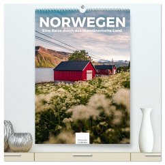 Cover Norwegen - Eine Reise durch das skandinavische Land. (hochwertiger Premium Wandkalender 2026 DIN A2 hoch), Kunstdruck in Hochglanz