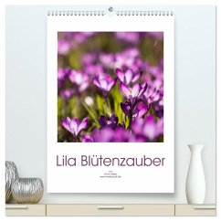 Lila Blütenzauber (hochwertiger Premium Wandkalender 2026 DIN A2 hoch), Kunstdruck in Hochglanz