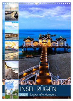 Cover INSEL RÜGEN - Zauberhafte Momente (Wandkalender 2026 DIN A3 hoch), CALVENDO Monatskalender