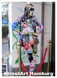 Cover Hamburg StreetArt (Wandkalender 2026 DIN A3 hoch), CALVENDO Monatskalender