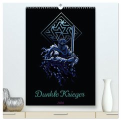 Cover Dunkle Krieger (hochwertiger Premium Wandkalender 2026 DIN A2 hoch), Kunstdruck in Hochglanz